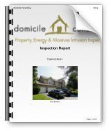Domicile Consulting Home Inspection Sample Report Domicile Consulting Home Inspection Sample Report