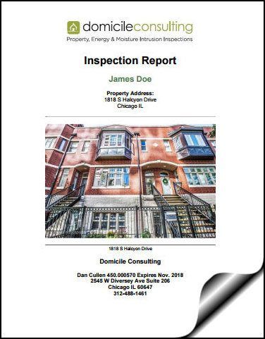 Domicile Consulting Home Inspection Sample Report